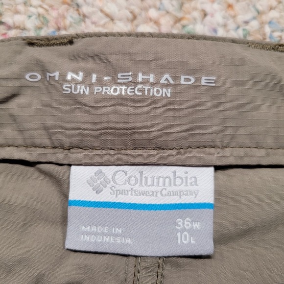 Columbia PFG Shorts Mens 36 Palm Peak Omni Shade Omni Wick Outdoors Hiking NWT - Picture 8 of 14